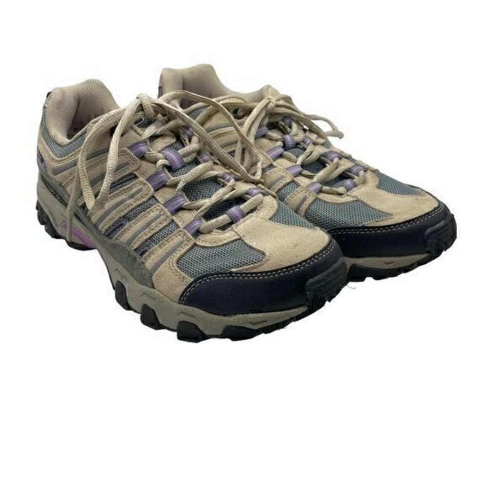 Fila Women Day Hiker Sneaker Shoes 5SH40283-258 Beige Blue  Casual  Size 10